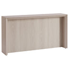 56 Wide Rectangular Console Table - 55.75 Wide