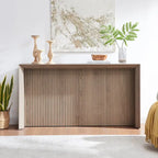 56 Wide Rectangular Console Table - 55.75 Wide