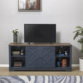 70-inch Extra-Wide Rustic TV Stand for 80 - Natural Wood Finish