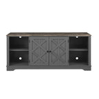 70-inch Extra-Wide Rustic TV Stand for 80 - Natural Wood Finish