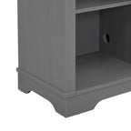70-inch Extra-Wide Rustic TV Stand for 80 - Natural Wood Finish