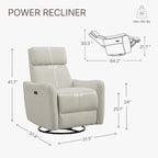 Power Glider Recliner Nursing Chair Recliner