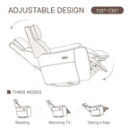 Power Glider Recliner Nursing Chair Recliner