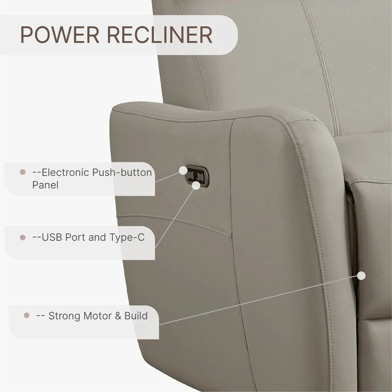 Power Glider Recliner Nursing Chair Recliner