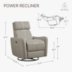 Power Glider Recliner Nursing Chair Recliner