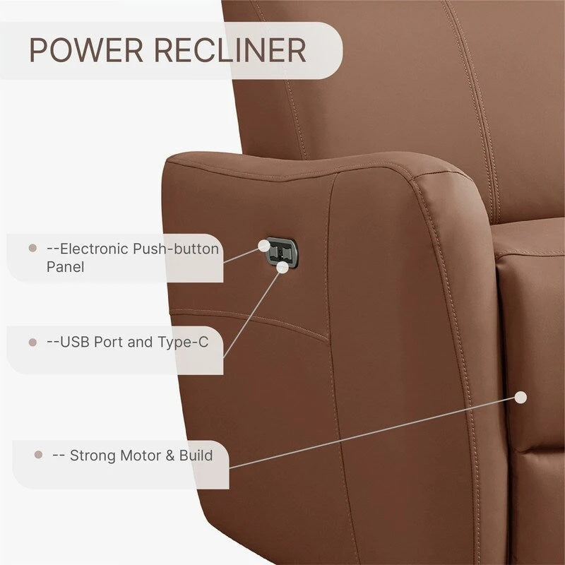 Power Glider Recliner Nursing Chair Recliner