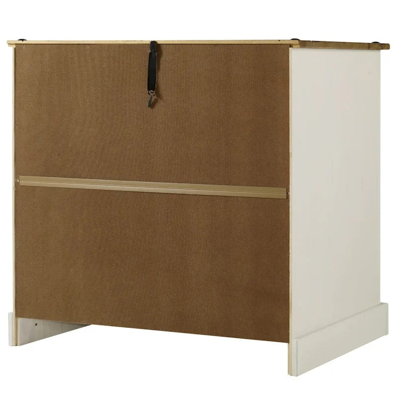 Home and Wood Buffet Sideboard in White