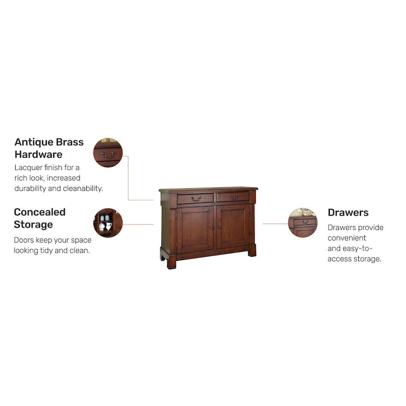 Rustic Cherry Buffet by